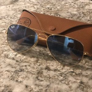 Ray-Ban Accessories - Ray Ban blue gradient aviators Ray-Ban Accessories - Ray Ban blue gradient aviators